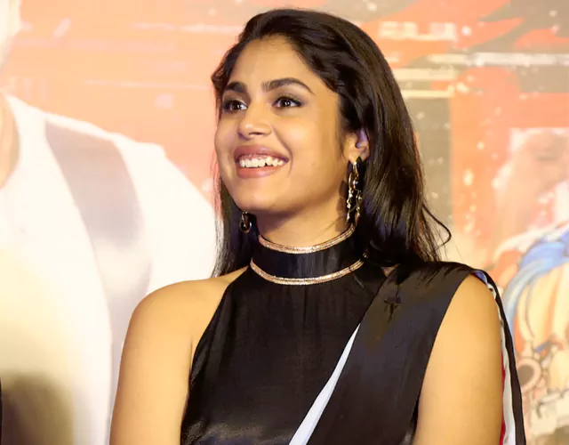 Faria Abdullah at Mathu Vadalara 2 Teaser launch